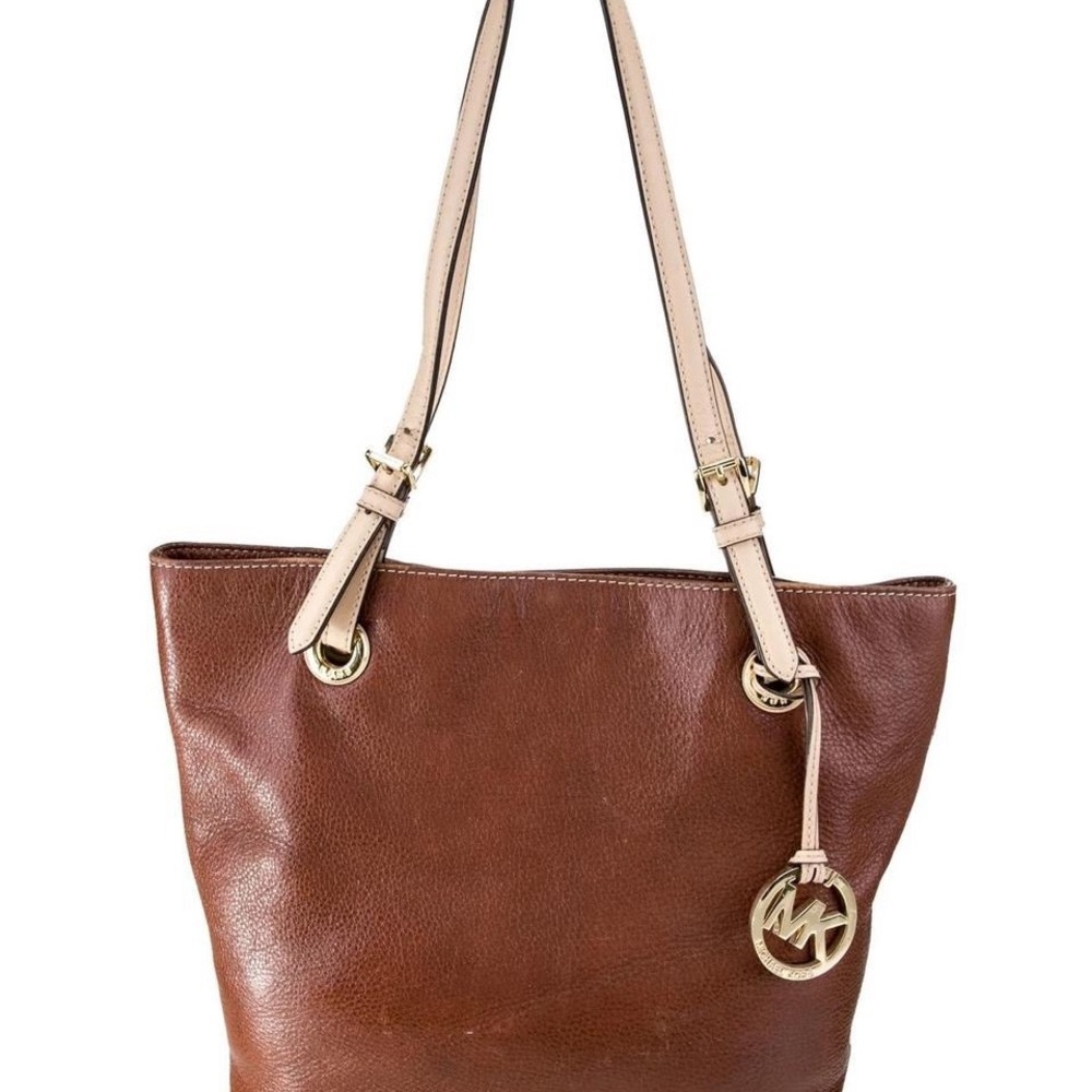 Michael Kors Brown Tote Soft Leather VINTAGE Hand Bag